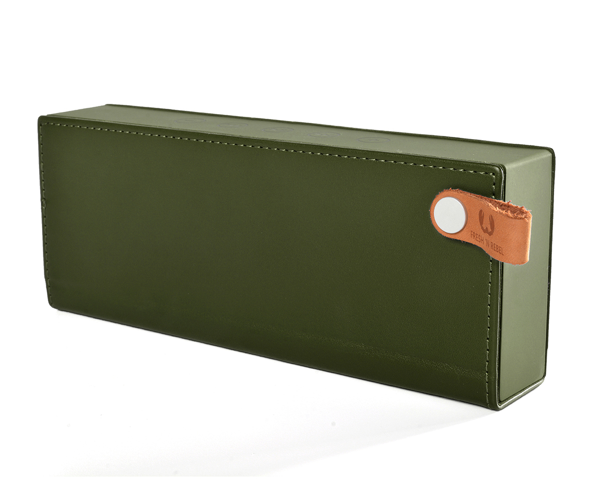 FRESH ‘N REBEL Rockbox Fold Fabriq Edition Bluetooth Lautsprecher, Grün