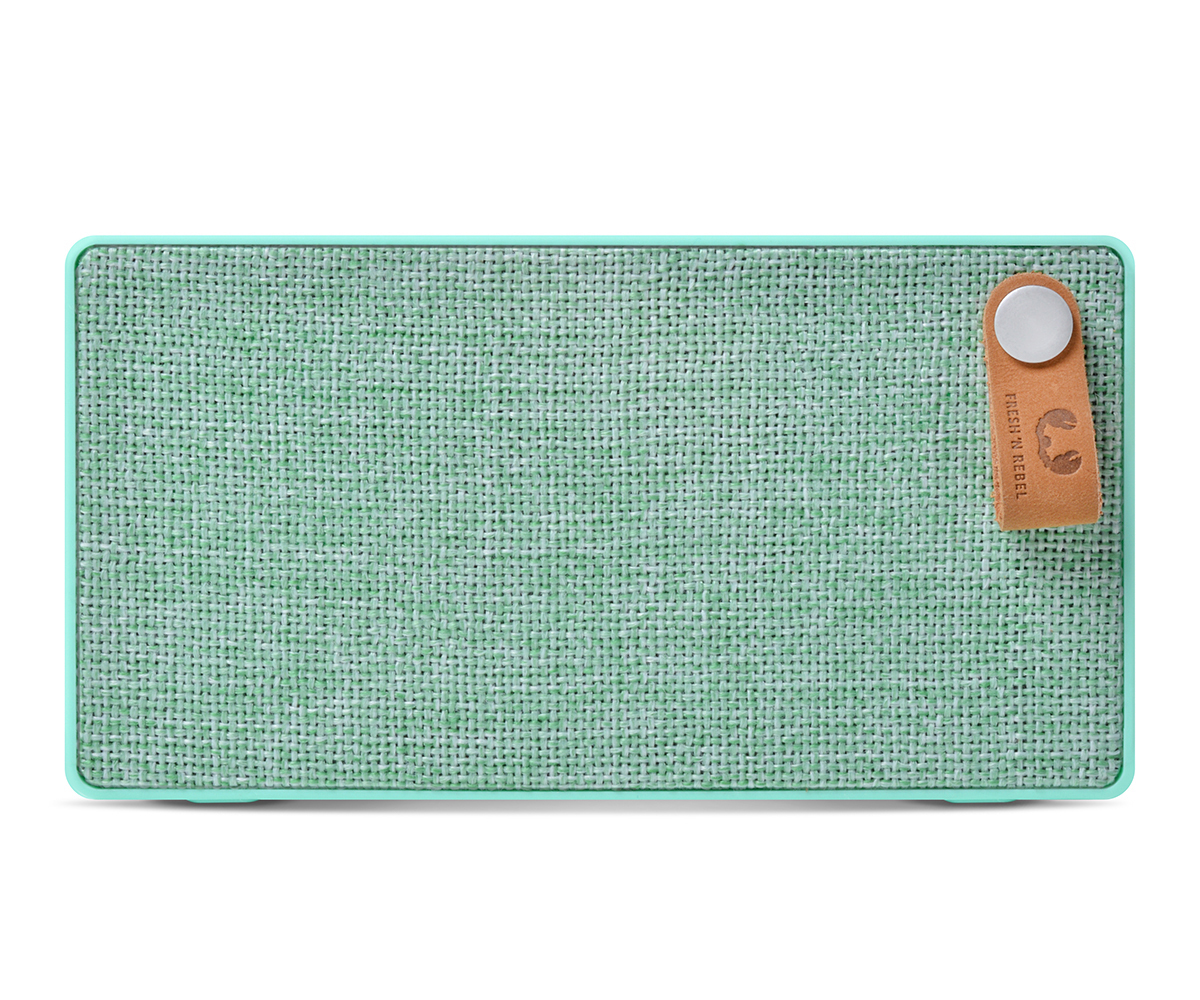 FRESH ‘N REBEL Rockbox Slice Fabriq Edition Bluetooth Lautsprecher, Mintgrün