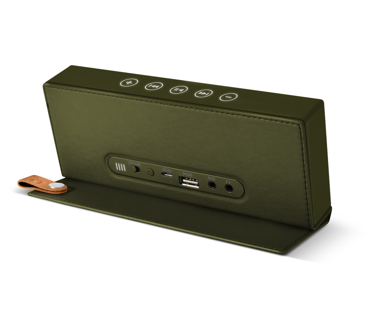 FRESH ‘N REBEL Rockbox Fold Fabriq Edition Bluetooth Lautsprecher, Grün