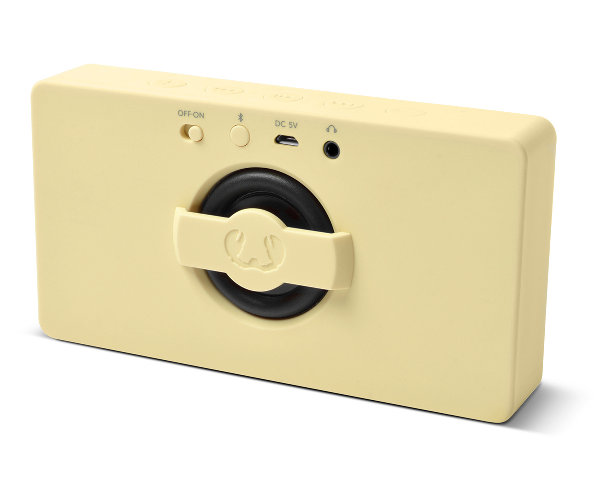 FRESH ‘N REBEL Rockbox Slice Fabriq Edition Bluetooth Lautsprecher, Gelb