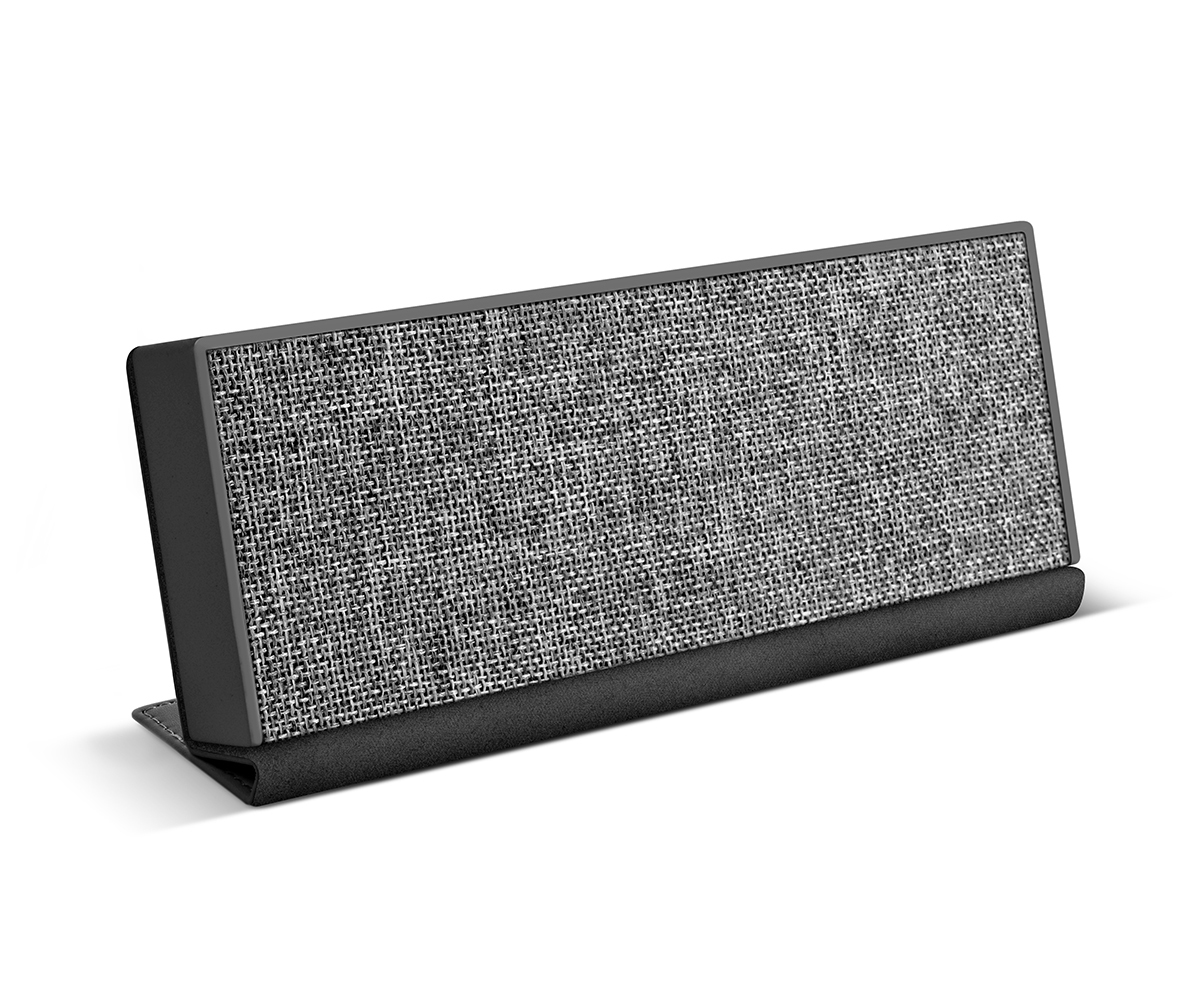 FRESH ‘N REBEL Rockbox Fold Fabriq Edition Bluetooth Lautsprecher, Grau
