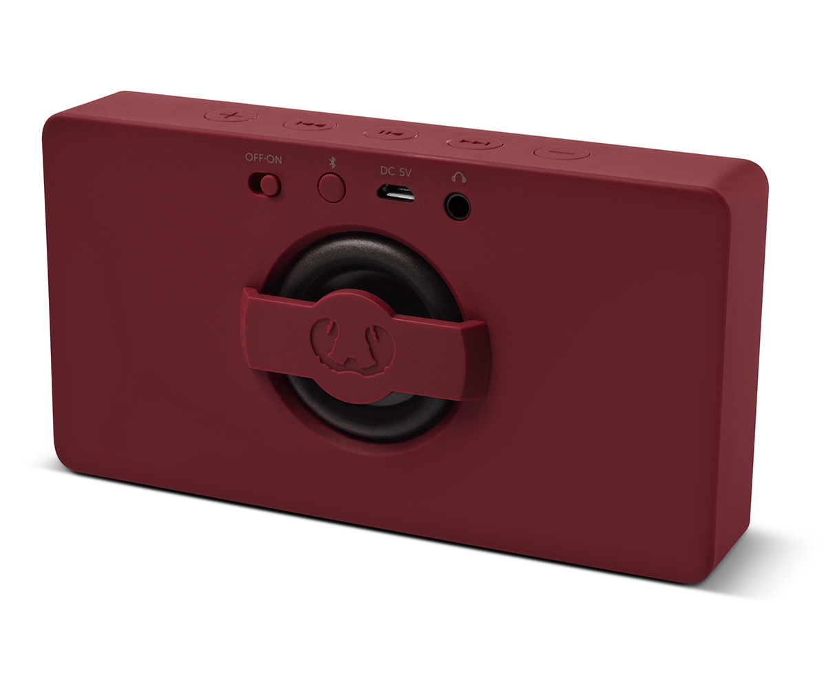 FRESH ‘N REBEL Rockbox Slice Fabriq Edition Bluetooth Lautsprecher, Rot