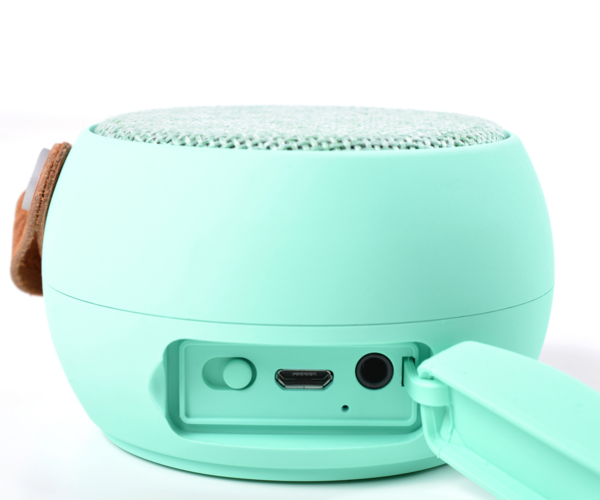 FRESH ‘N REBEL 1RB2000PT Bluetooth Lautsprecher, Mintgrün, Wasserfest