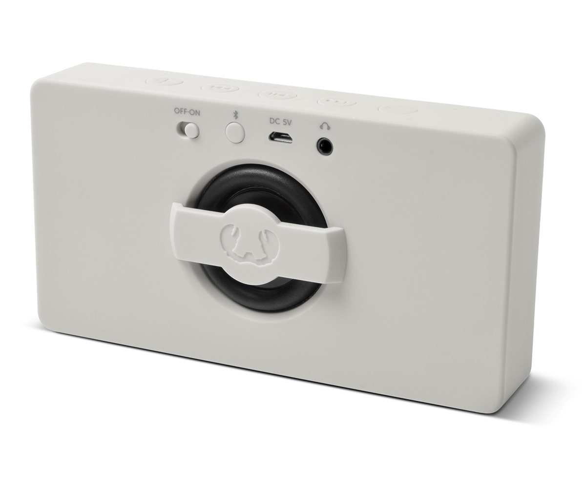 FRESH ‘N REBEL Rockbox Slice Fabriq Edition Bluetooth Lautsprecher, Hellgrau