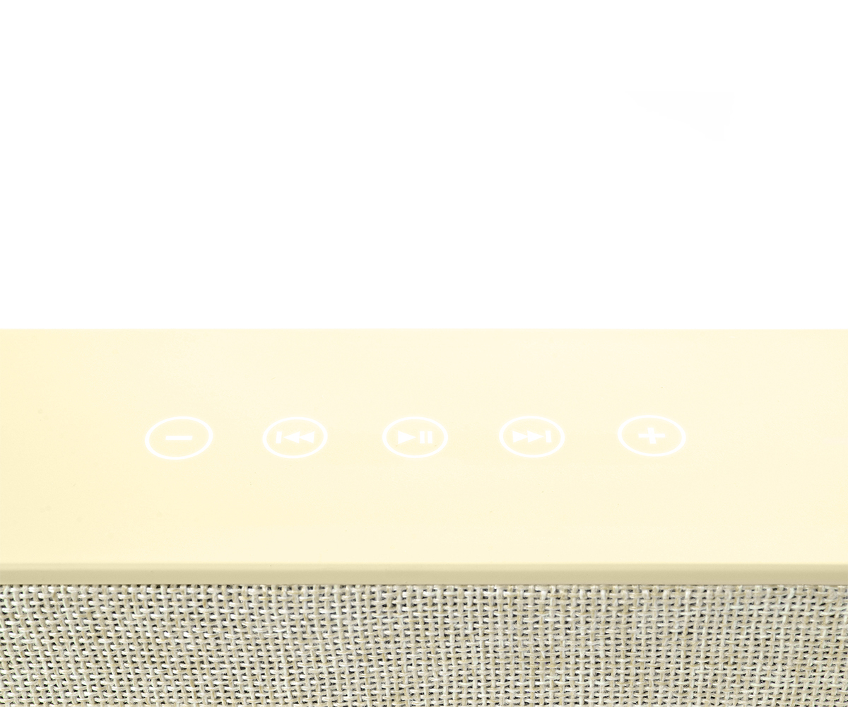 FRESH ‘N REBEL Rockbox Brick Fabriq Edition Bluetooth Lautsprecher, Gelb