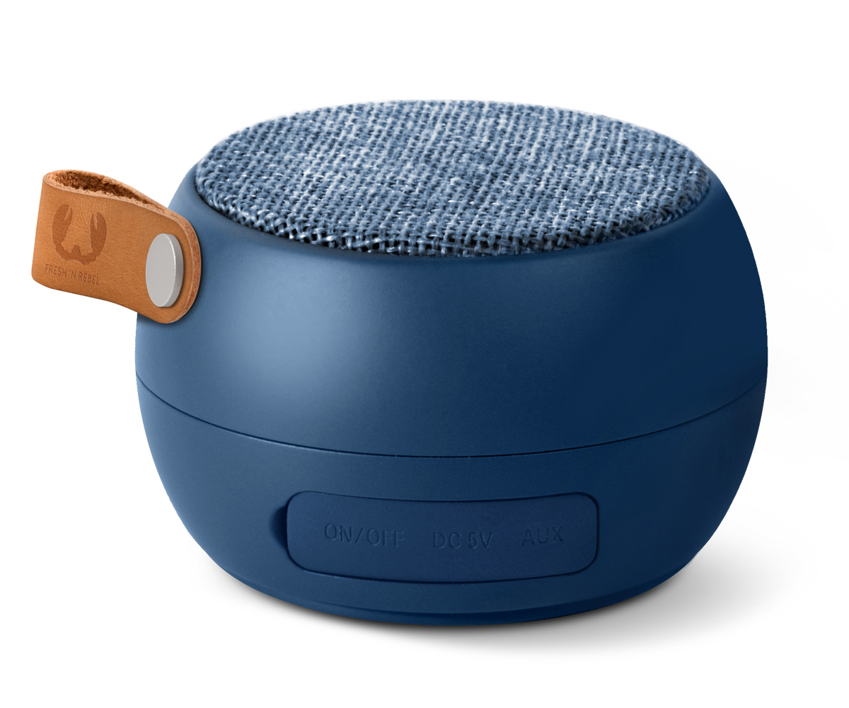 FRESH ‘N REBEL 1RB2000IN Bluetooth Lautsprecher, Indigo, Wasserfest