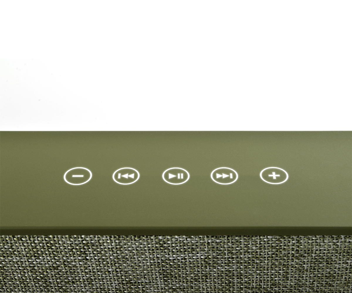 FRESH ‘N REBEL Rockbox Chunk Fabriq Edition Bluetooth Lautsprecher, Grün