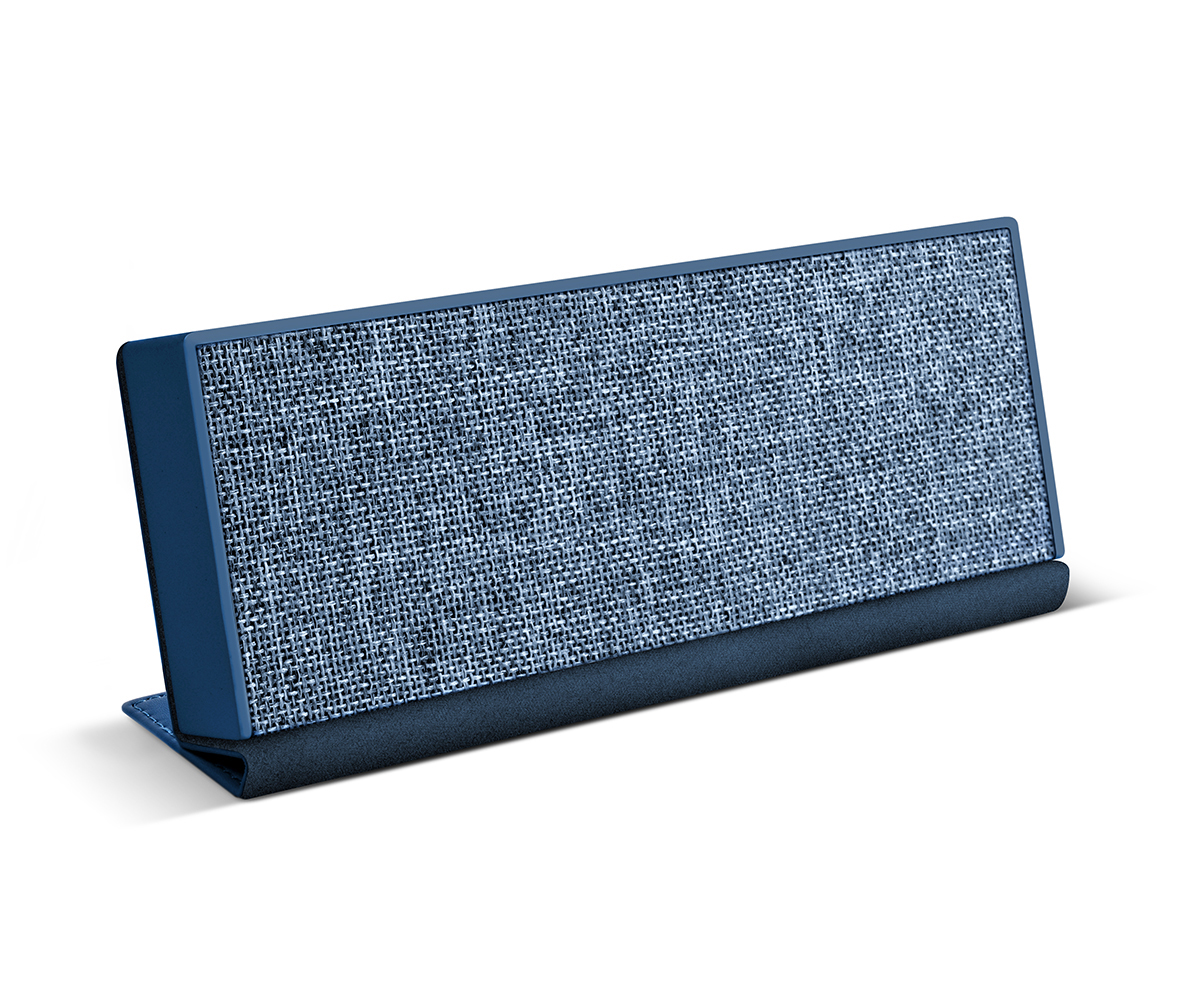 FRESH ‘N REBEL Rockbox Fold Fabriq Edition Bluetooth Lautsprecher, Blau