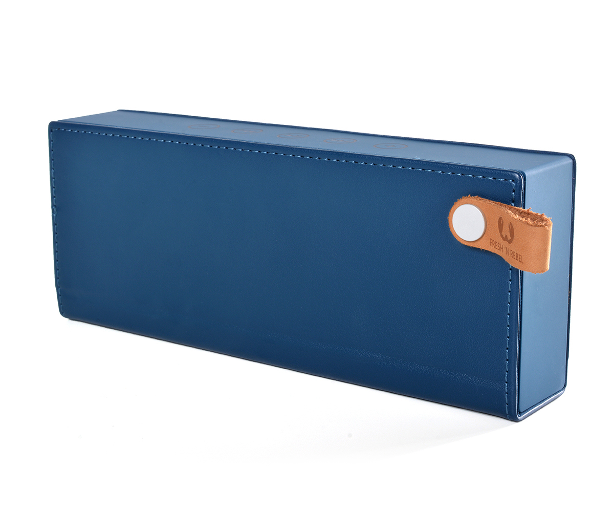 FRESH ‘N REBEL Rockbox Fold Fabriq Edition Bluetooth Lautsprecher, Blau
