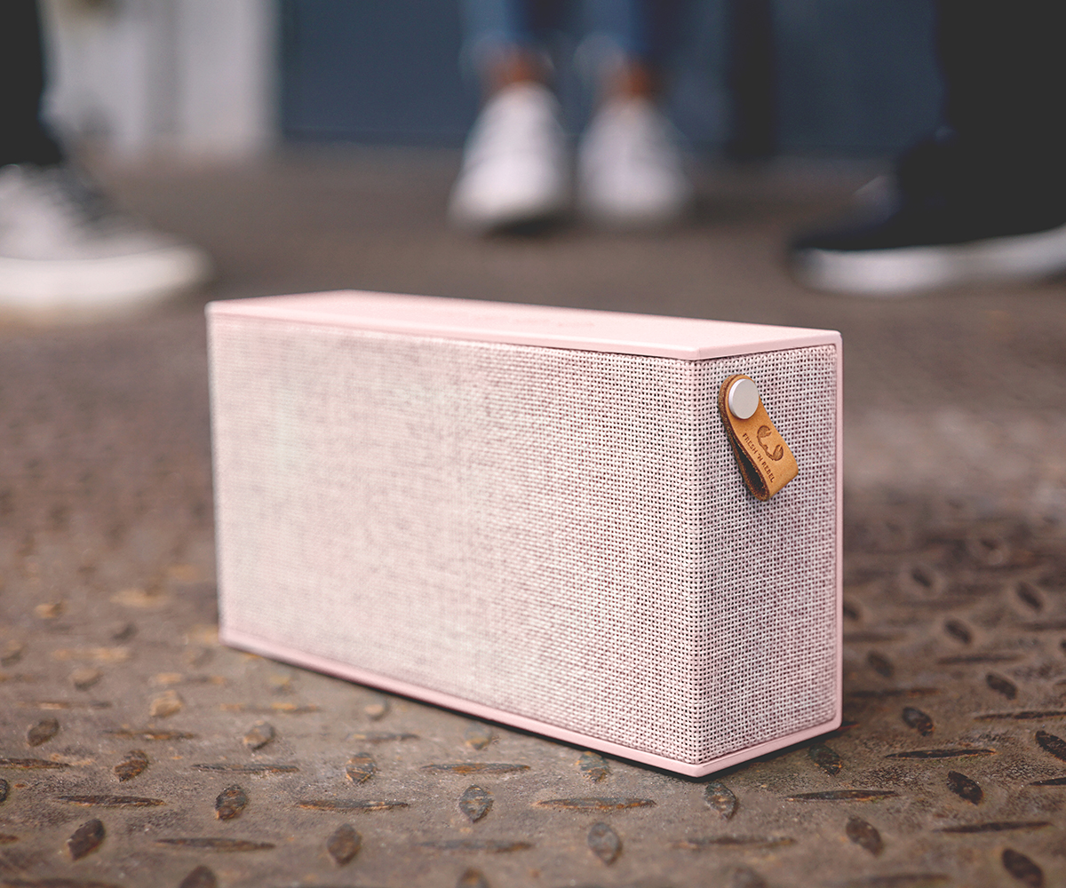 FRESH ‘N REBEL Rockbox Chunk Fabriq Edition Bluetooth Lautsprecher, Rosé