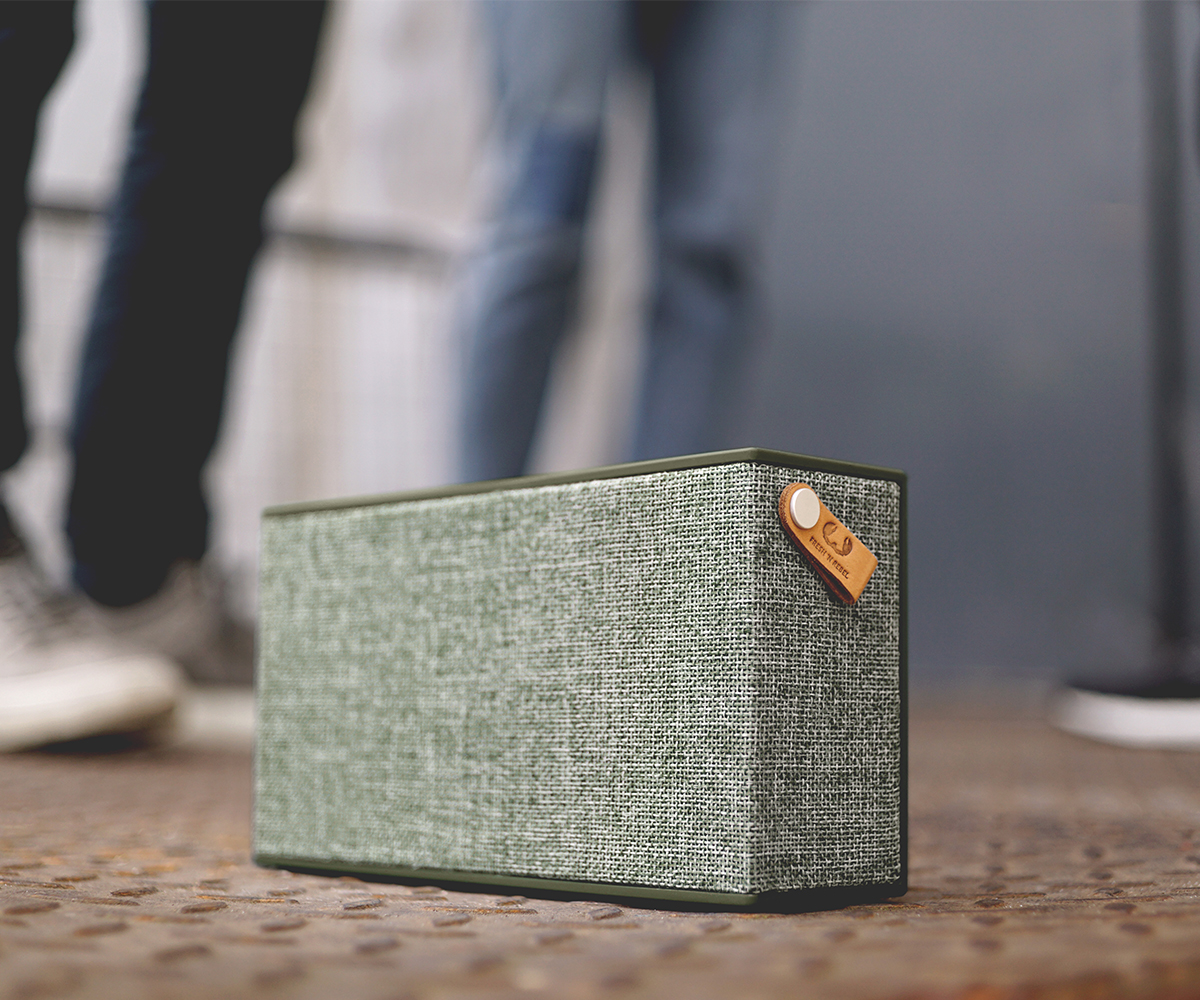 FRESH ‘N REBEL Rockbox Chunk Fabriq Edition Bluetooth Lautsprecher, Grün
