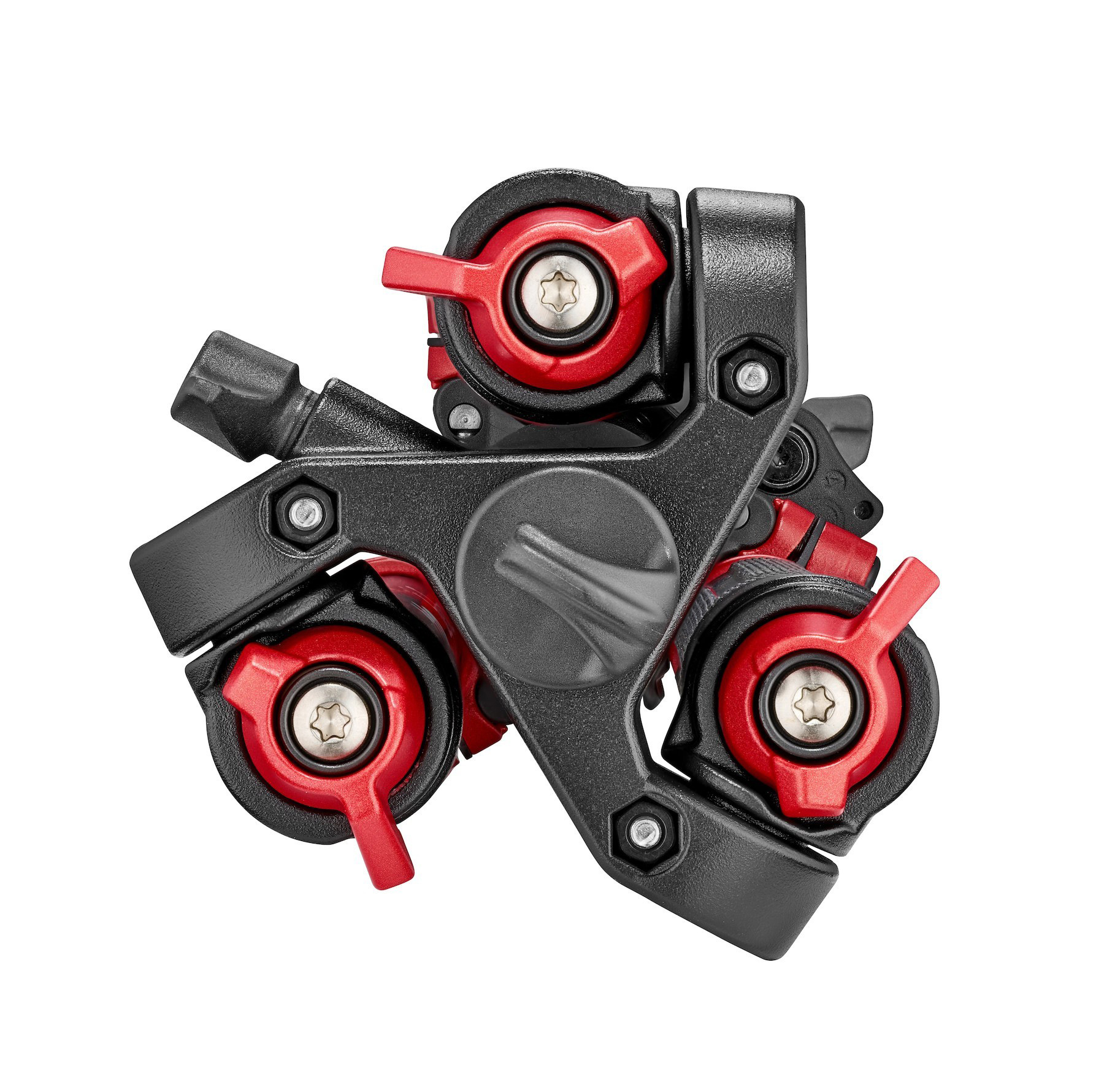 MANFROTTO MKBFRA4RD-BH Befree Dreibein Stativ, Rot, Höhe offen bis 1440 mm