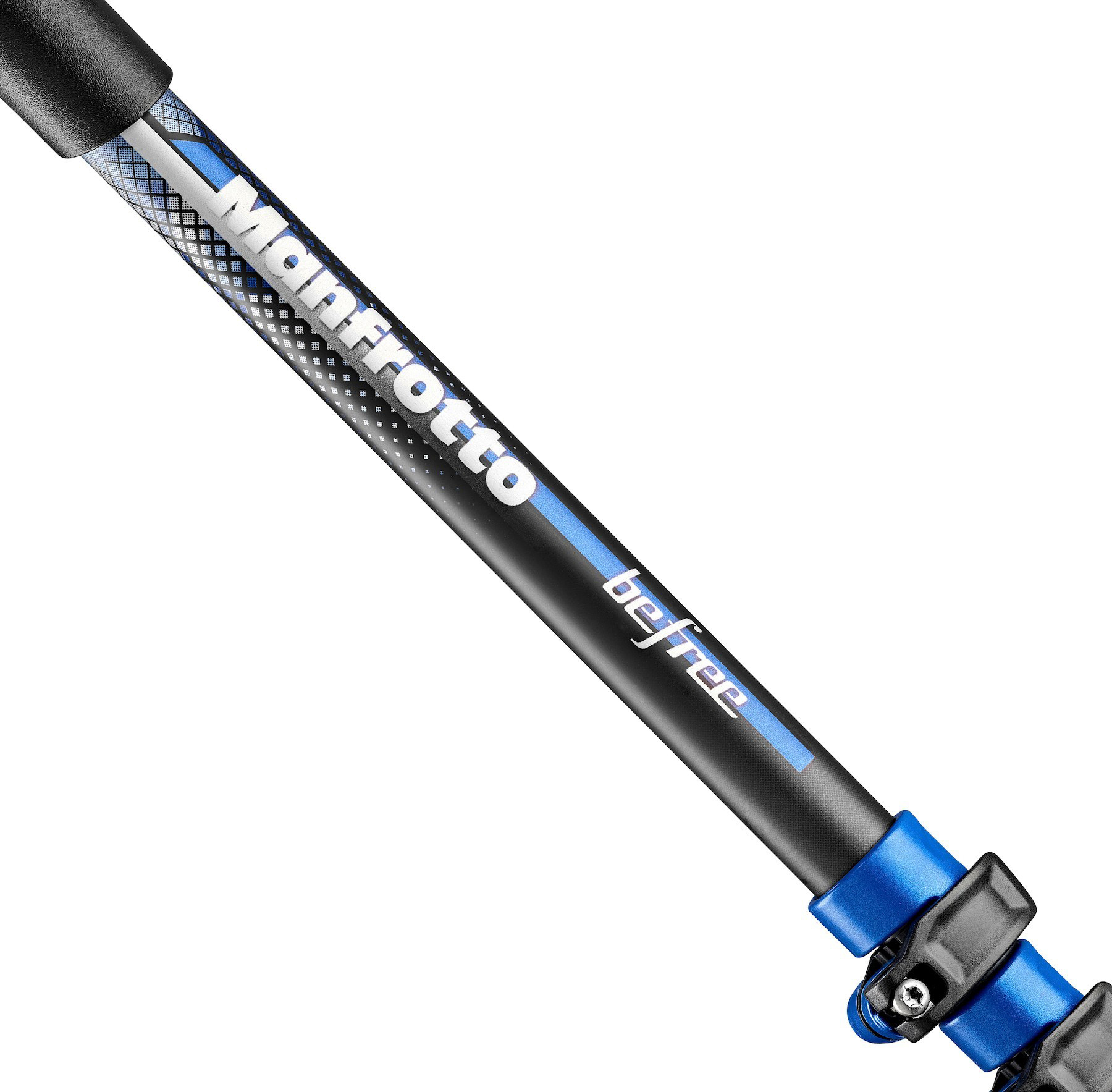 MANFROTTO MKBFRA4BL-BH Befree Reisetativ Stativ, Blau, Höhe offen bis 1440 mm