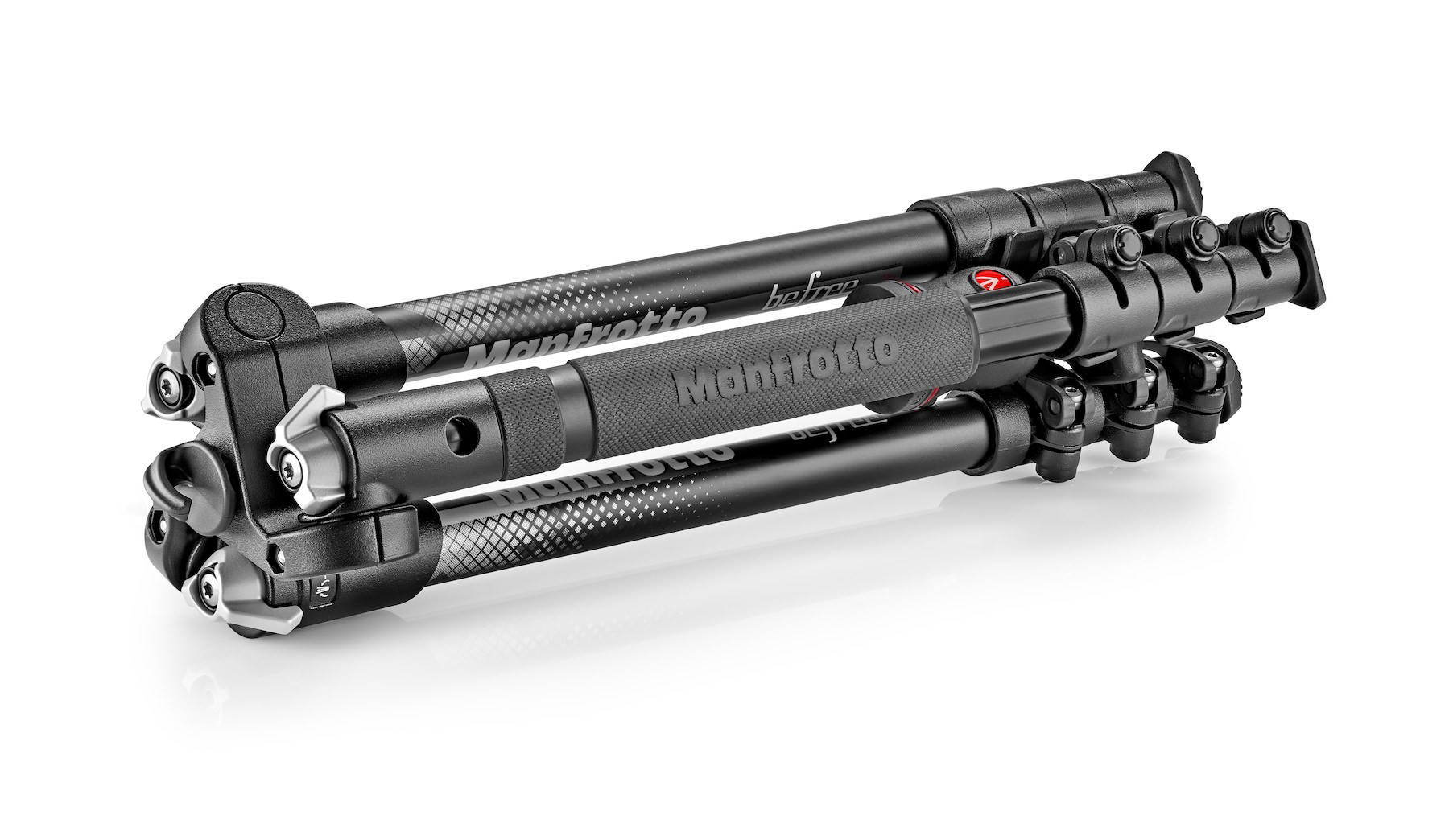 MANFROTTO MKBFRA4GY-BH Befree Stativ, Grau, Höhe offen bis 1440 mm