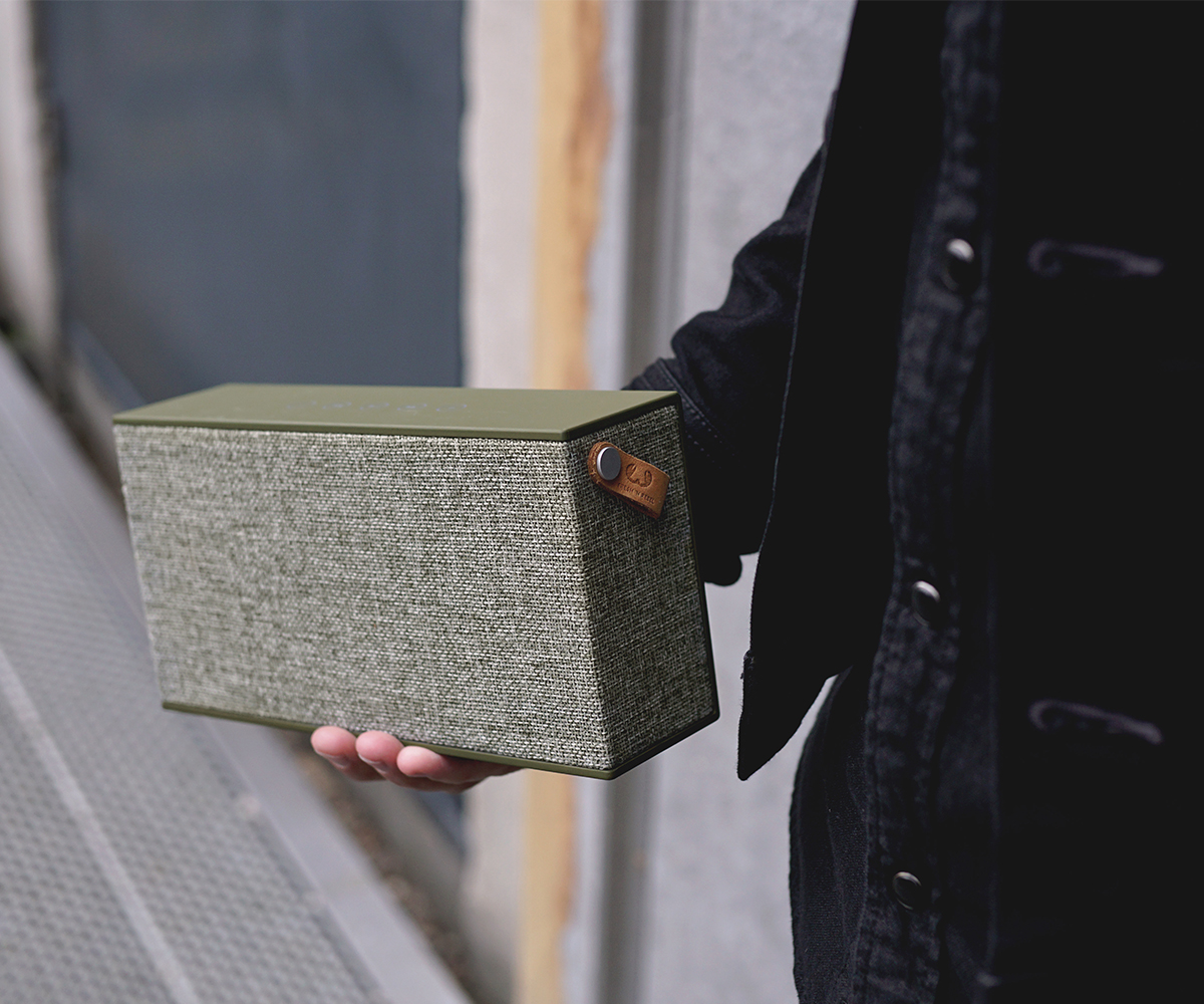 FRESH ‘N REBEL Rockbox Chunk Fabriq Edition Bluetooth Lautsprecher, Grün