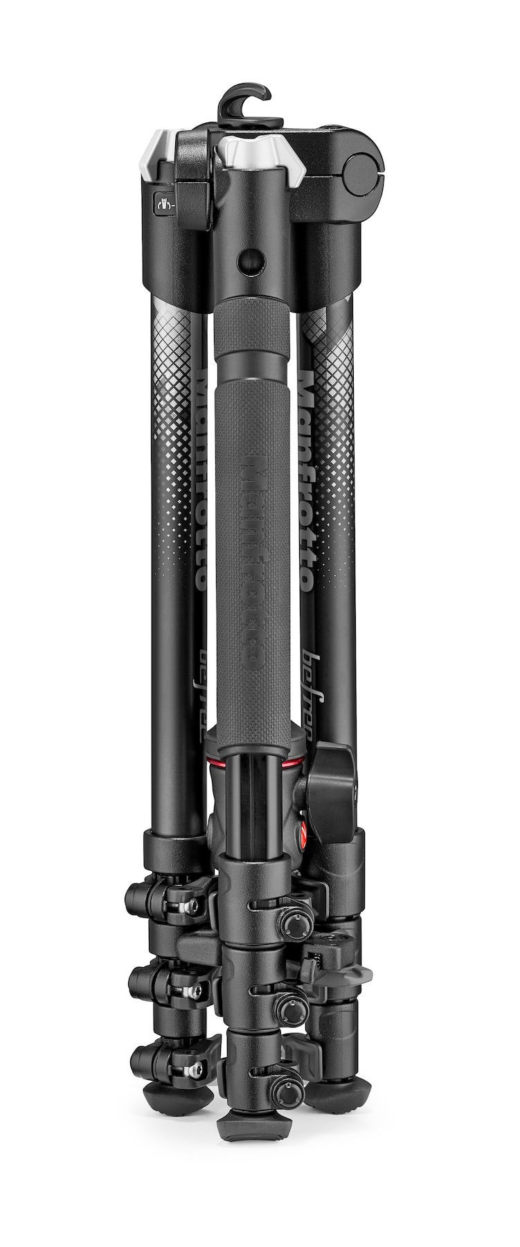 MANFROTTO MKBFRA4GY-BH Befree Stativ, Grau, Höhe offen bis 1440 mm