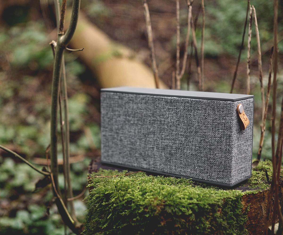 FRESH ‘N REBEL Rockbox Chunk Fabriq Edition Bluetooth Lautsprecher, Grau