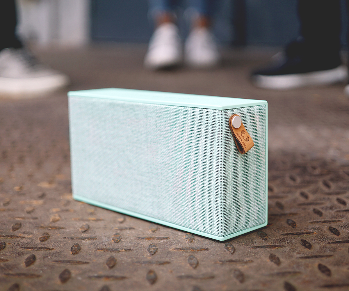 FRESH ‘N REBEL Rockbox Chunk Fabriq Edition Bluetooth Lautsprecher, Mintgrün
