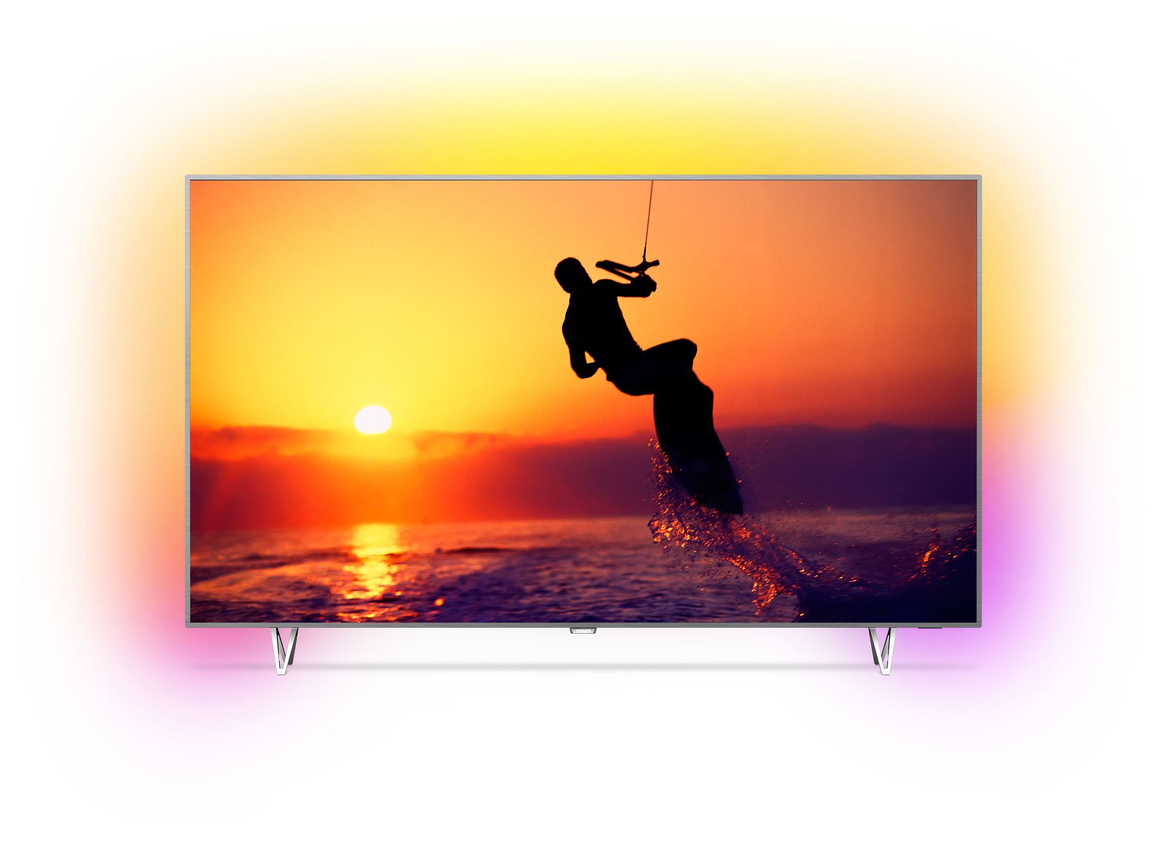 PHILIPS Fernseher 65PUS8102/12 Ultra HD 4K Android TV mit Ambilight