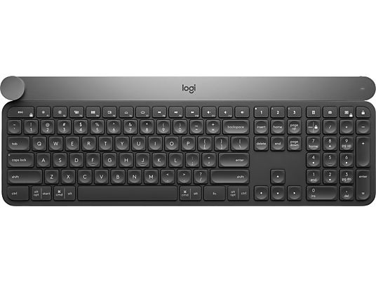 LOGITECH Tastatur Craft Advanced, kabellos, schwarz (920-008496)