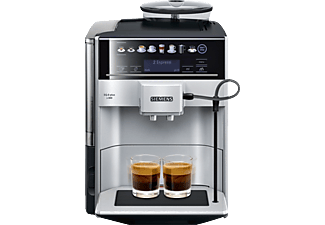 SIEMENS EQ.6 plus s300 TE653501DE - Machine à café automatique (Argent/Noir)