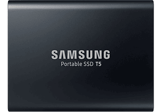 SAMSUNG T5 1TB USB 3.1 Gen 2 (10Gbps, Type-C) külső Solid State Drive (Hordozható SSD) Éjfekete (MU-PA1T0B)