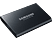 SAMSUNG T5 2TB USB 3.1 Gen 2 (10Gbps, Type-C) külső Solid State Drive (Hordozható SSD) Éjfekete (MU-PA2T0B)