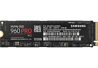 SAMSUNG 512 GB 960 PRO m.2 PCIe SSD meghajtó (MZ-V6P512BW)