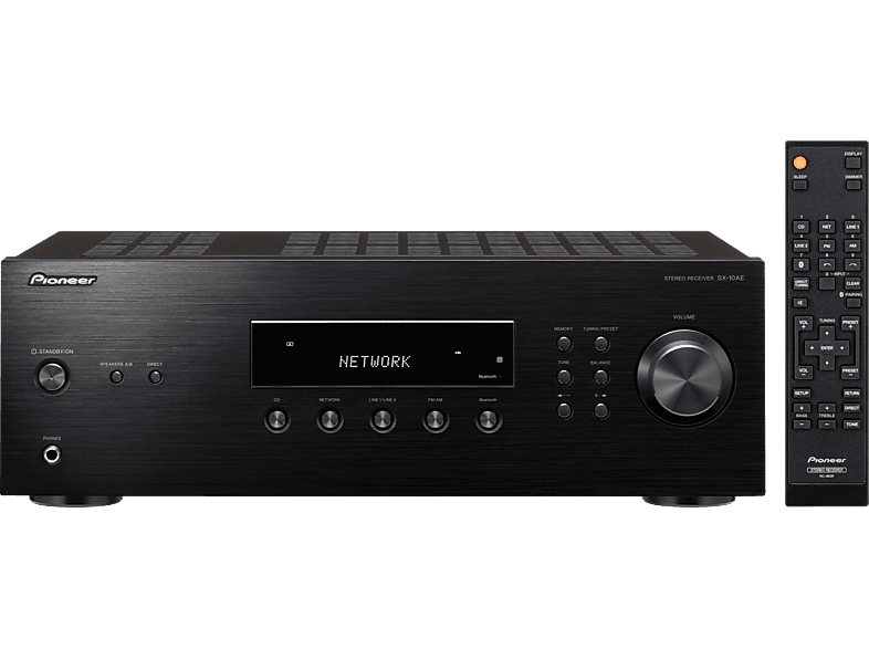 PIONEER Stereo Receiver SX10AE, 2x100 Watt, schwarz online kaufen