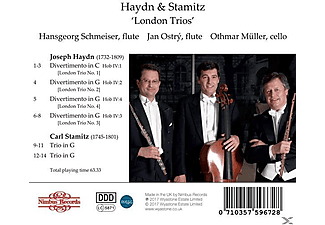 Schmeiser,Hansgeorg/Ostry,Jan/Müller,Othmar - London Trios  - (CD)