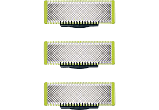 PHILIPS Norelco OneBlade QP230/50 - Ersatzklingen (Schwarz, Limette, Edelstahl)