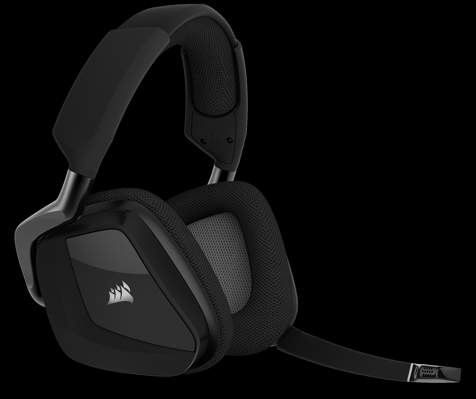CORSAIR Void Pro RGB SE Premium Gaming Headset mit Dolby® Headphone 7.1, Over-ear Gaming Headset Carbon