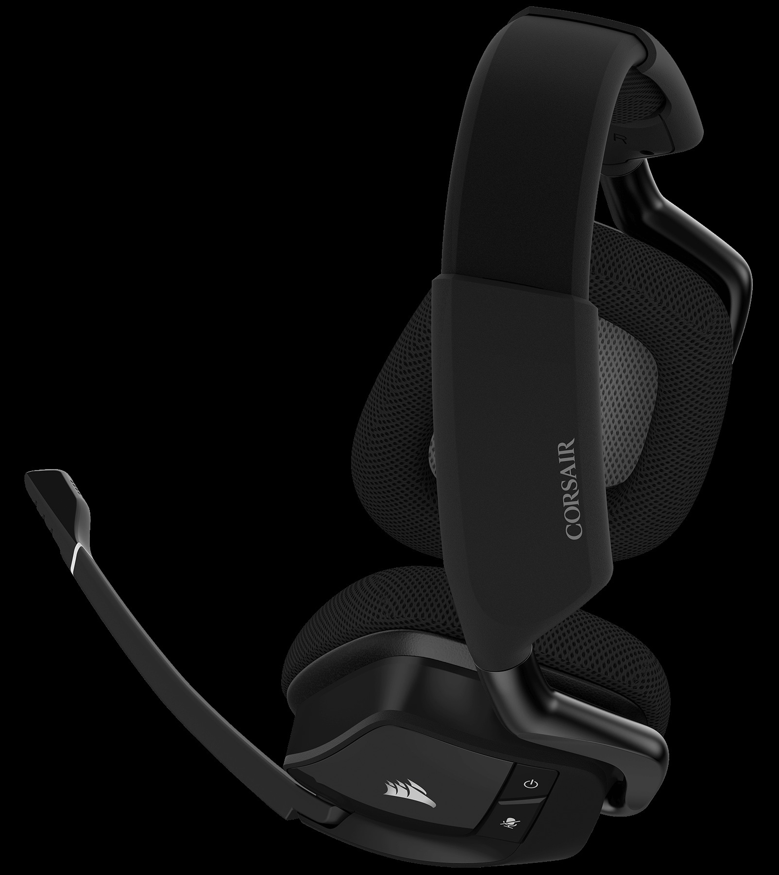 CORSAIR Void Pro RGB SE Premium Gaming Headset mit Dolby® Headphone 7.1, Over-ear Gaming Headset Carbon