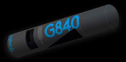 LOGITECH G840 XL - Gaming-Mauspad (Schwarz)