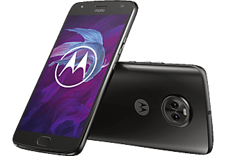 MOTOROLA MOTOROLA Moto X4 - Android Smartphone - Memoria 32 GB - Dual SIM - Nero - Smartphone (5.2 ", 32 GB, Nero super)