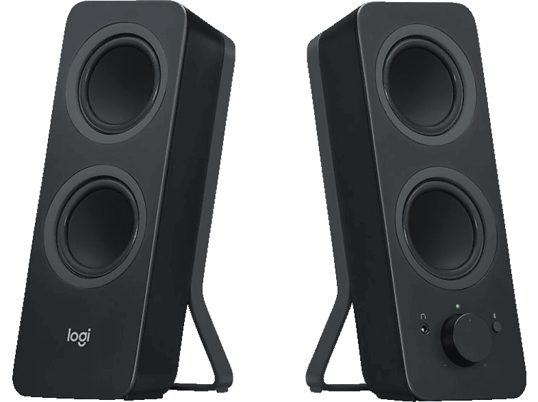 Logitech Z207 2.0 Lautsprecher, 10W, Bluetooth, Schwarz; PC-Lautsprecher — Foto 4 von 4