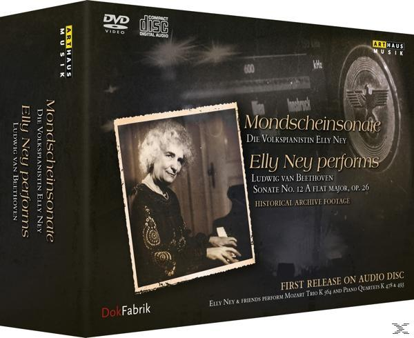 Elly Ney - Volkspianistin Elly Mondscheinsonate: Die CD) + - Ney (DVD