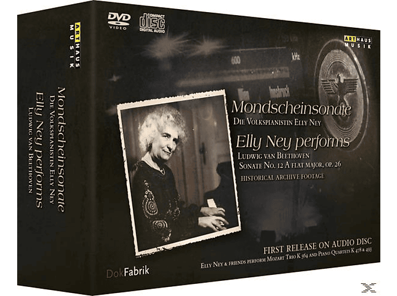 Elly Ney - + Volkspianistin (DVD Ney Mondscheinsonate: Die - CD) Elly