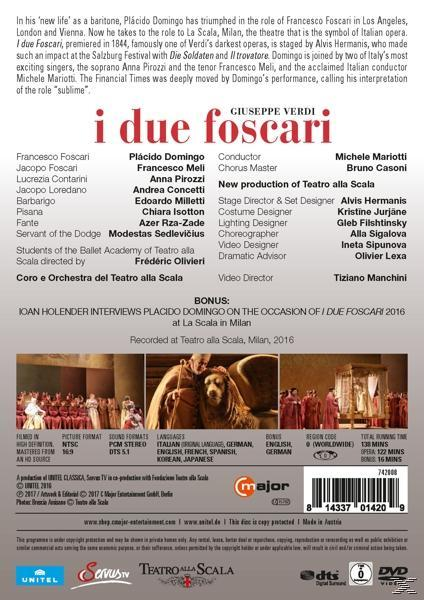 Coro E VARIOUS, - Teatro Orchestra (DVD) I Due Alla Scala - Foscari Del