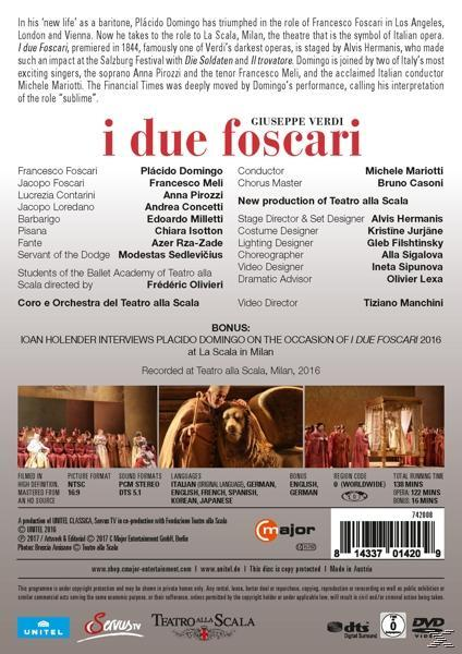 VARIOUS, Orchestra E Coro Del Teatro Alla Scala - I Due Foscari  - (DVD)