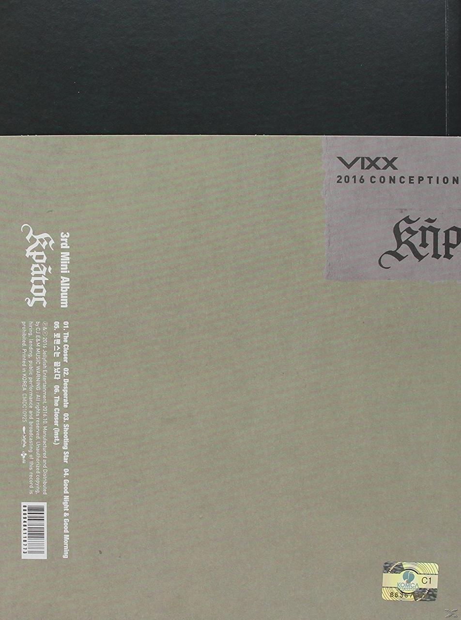 Vixx Album) Kratos - (3rd (CD) - Mini
