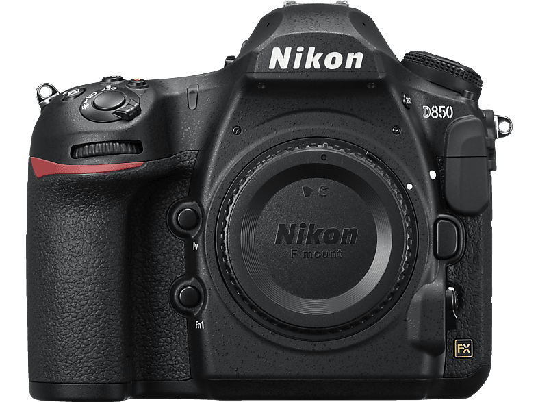 NIKON D850 Body Spiegelreflexkamera, 45,7 Megapixel, Schwarz Display, WLAN, Touchscreen