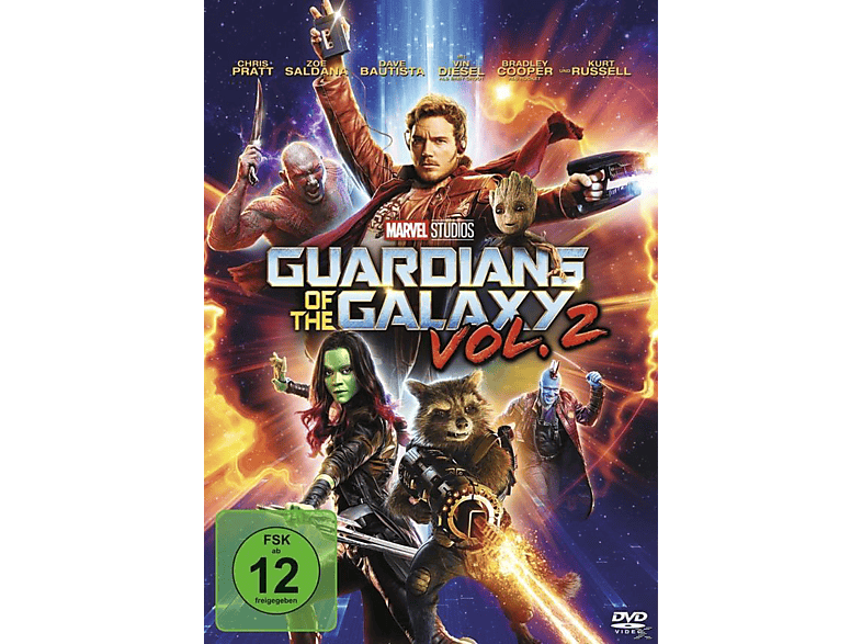Guardians of the Galaxy Vol. 2 DVD (FSK: 12)