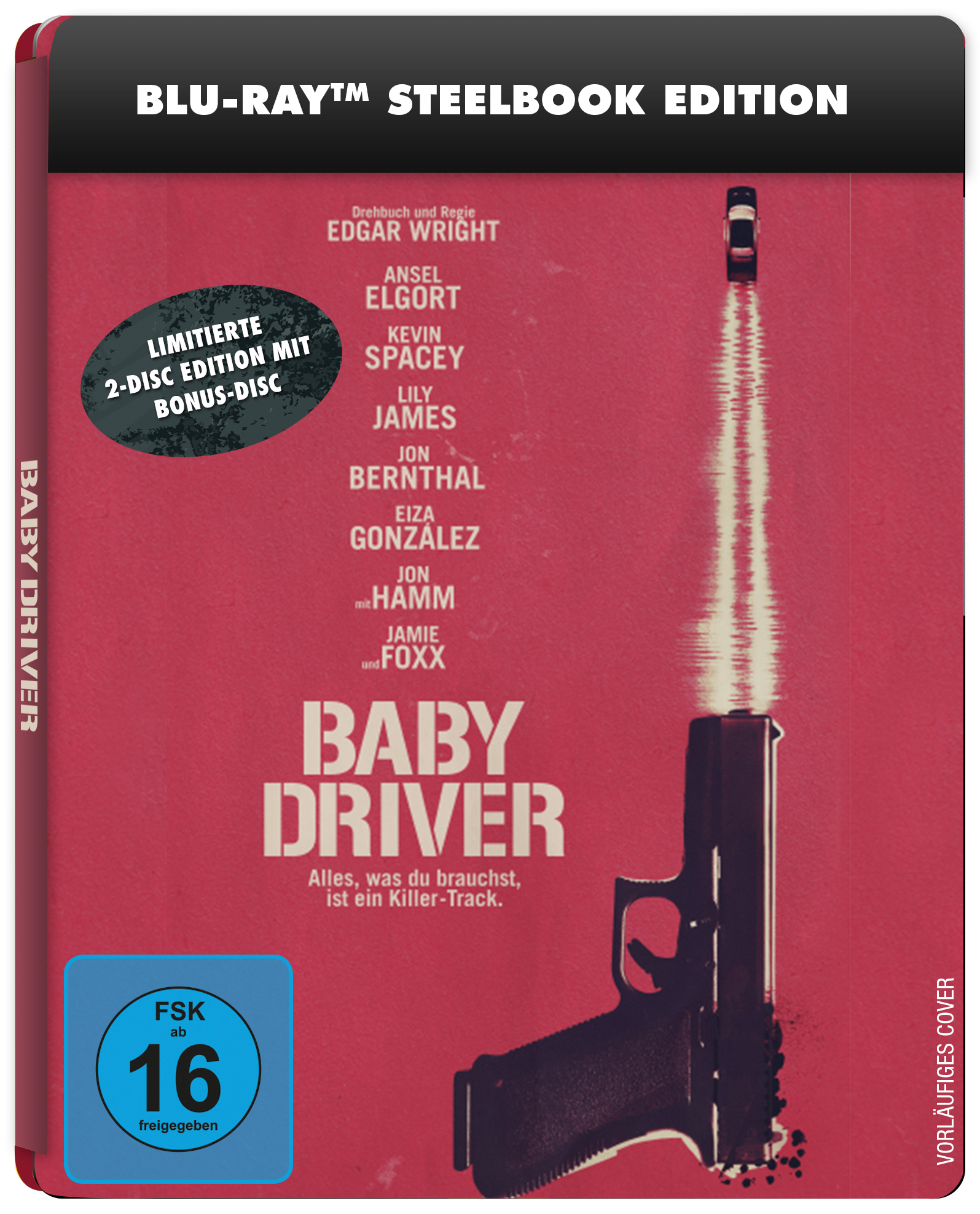 Baby Driver (Steelbook-Edition) Exklusiv  Blu-ray