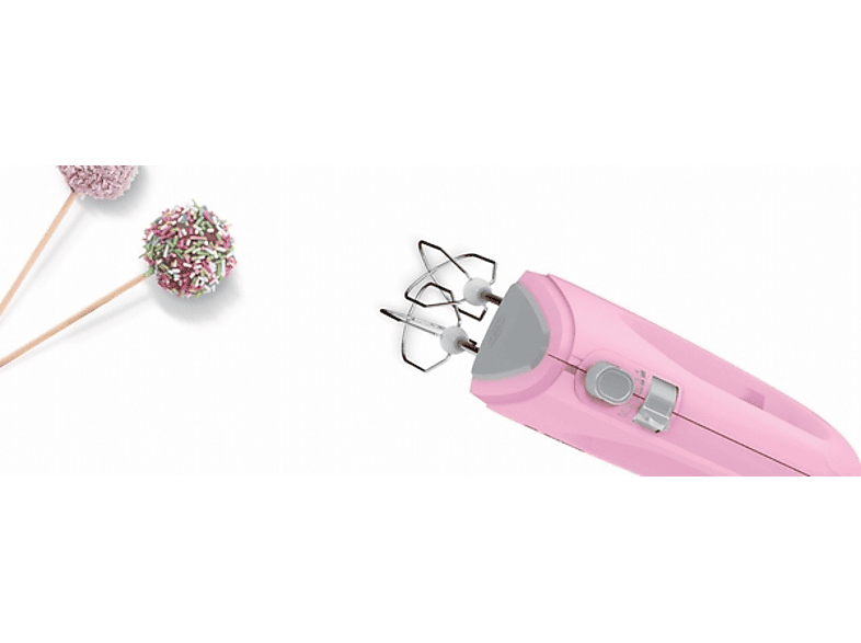 Thumbnail - BOSCH MFQ2210K CleverMixx Fun Handmixer Gentle Pink (375 Watt)