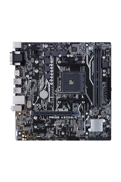 ASUS Prime A320-K Mainboard Schwarz