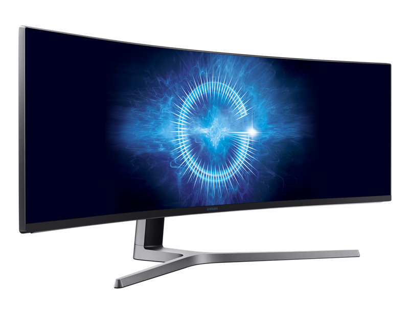 SAMSUNG C49HG90DMU 48,9 Zoll  2K UltraWide QHD  Curved Gaming Monitor  1 ms Reaktionszeit  