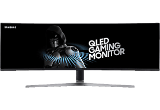 SAMSUNG LC49HG90 - Ecran de jeu, 48.9 ", UWQHD, 144 Hz, Noir mat