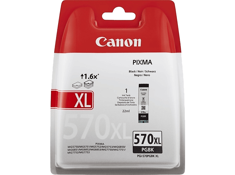 CANON Inktpatroon PGI-570XL Zwart