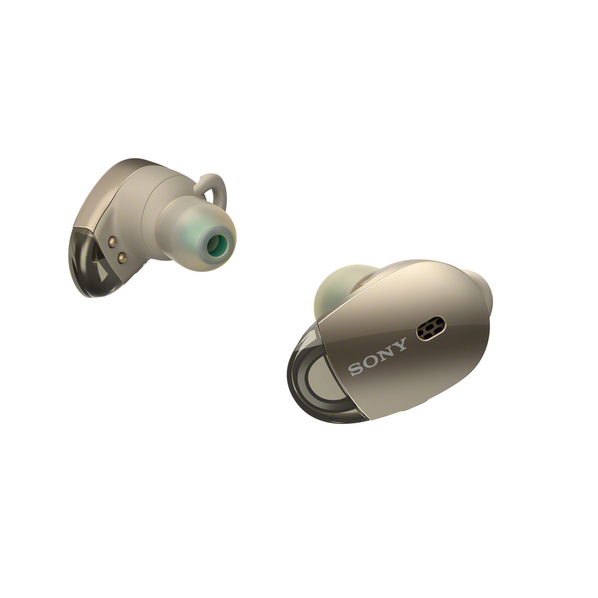 SONY WF-1000X, In-ear Kopfhörer Bluetooth Gold
